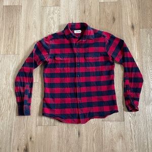 Taylor Stitch Button Down Yosemite - Buffalo Plaid Flannel (Size 40 / Medium)
